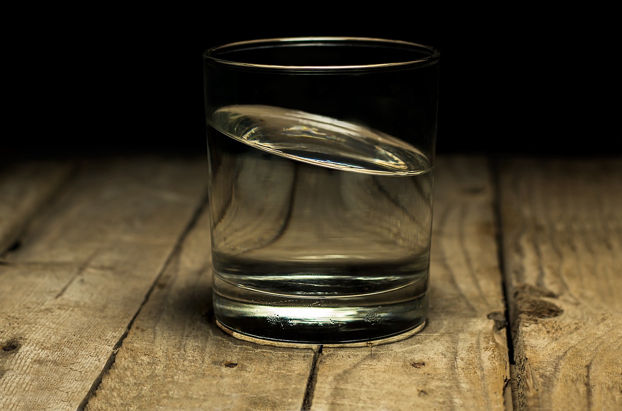 Wasser im Glas